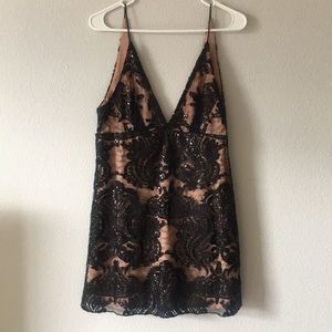 FP Night Shimmers Mini Dress